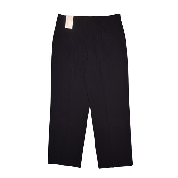 COLDWATER CREEK NEW $70 Navy Classic Straight Leg Holly Dress Pant Size 14 - Picture 2 of 4